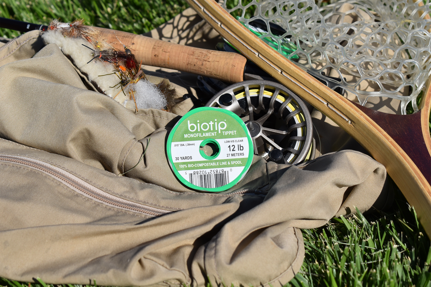 12 lb (5.6 kg) Biodegradable Tippet
