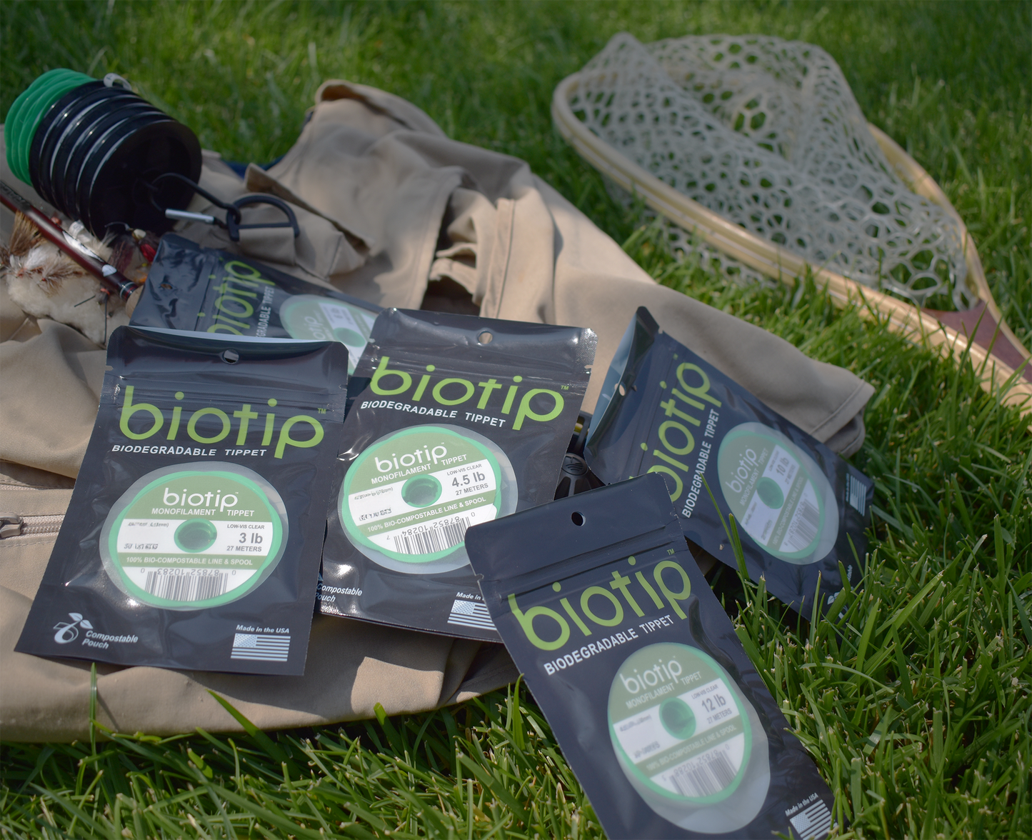 10 lb (4.5 kg) Biodegradable Tippet